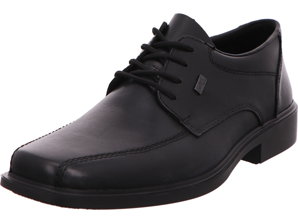 Rieker Herren Schnürschuh  in schwarz