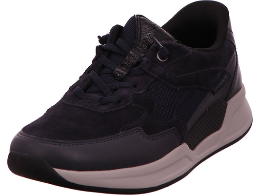 Gabor Damen Sneaker  in blau-bunt-kombiniert