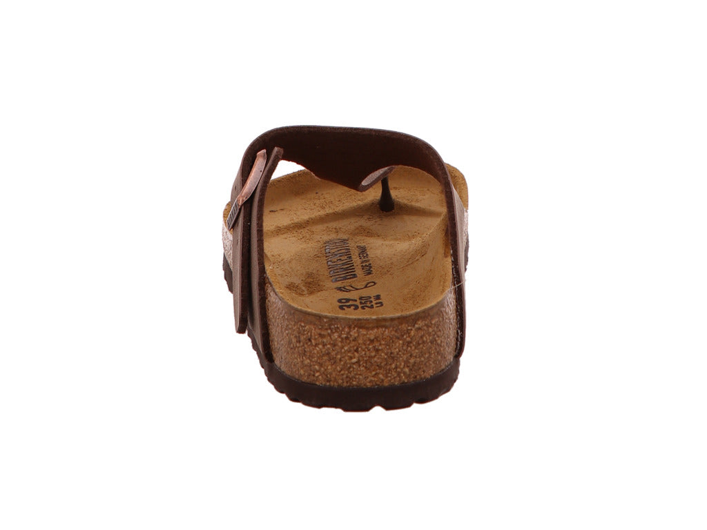 Birkenstock Damen Pantolette Gizeh in dunkelbraun