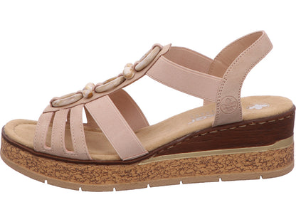 Rieker Damen Sandalette  in rose