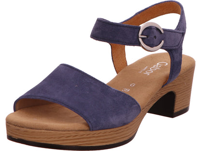 Gabor Comfort damessandalen in blauw