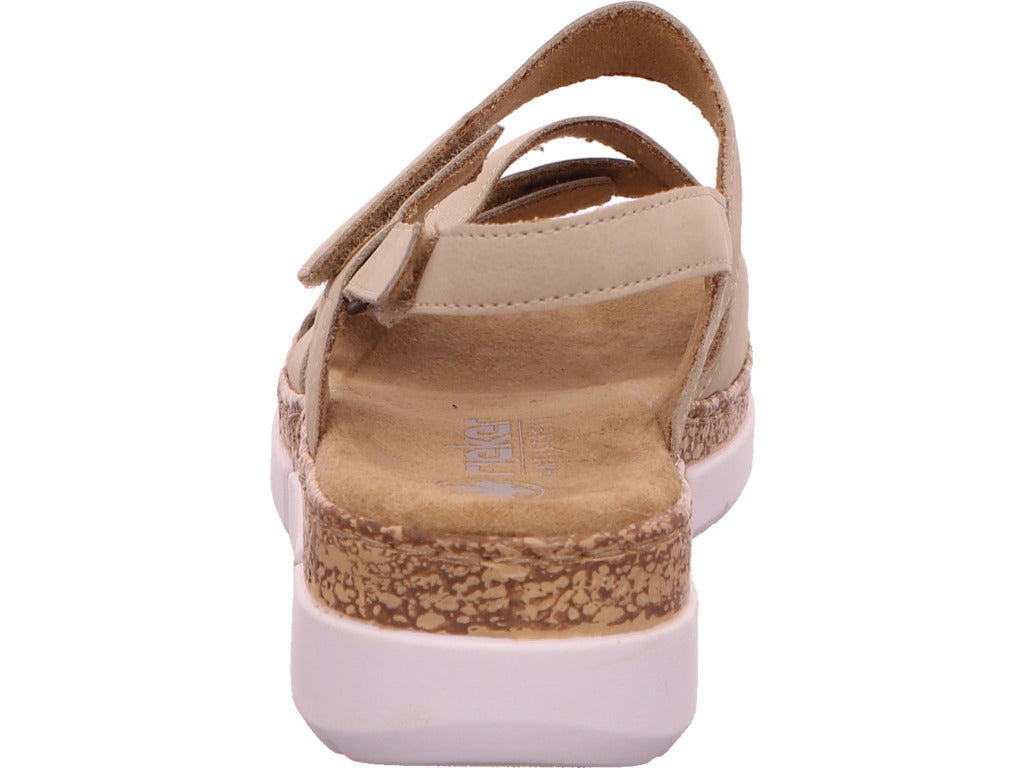 Rieker Damen Sandalette  in beige