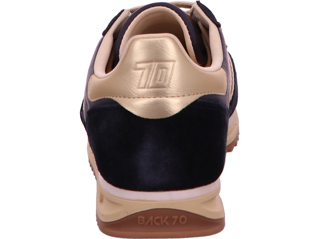 Back 70 Damen Sneaker Cloud in blau-bunt-kombiniert