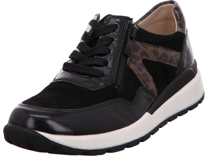 Caprice Damen Sneaker  in schwarz-bunt-kombiniert