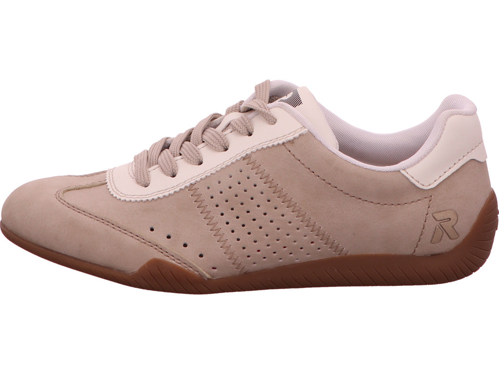 Rieker Damen Sneaker  in beige-bunt-kombiniert