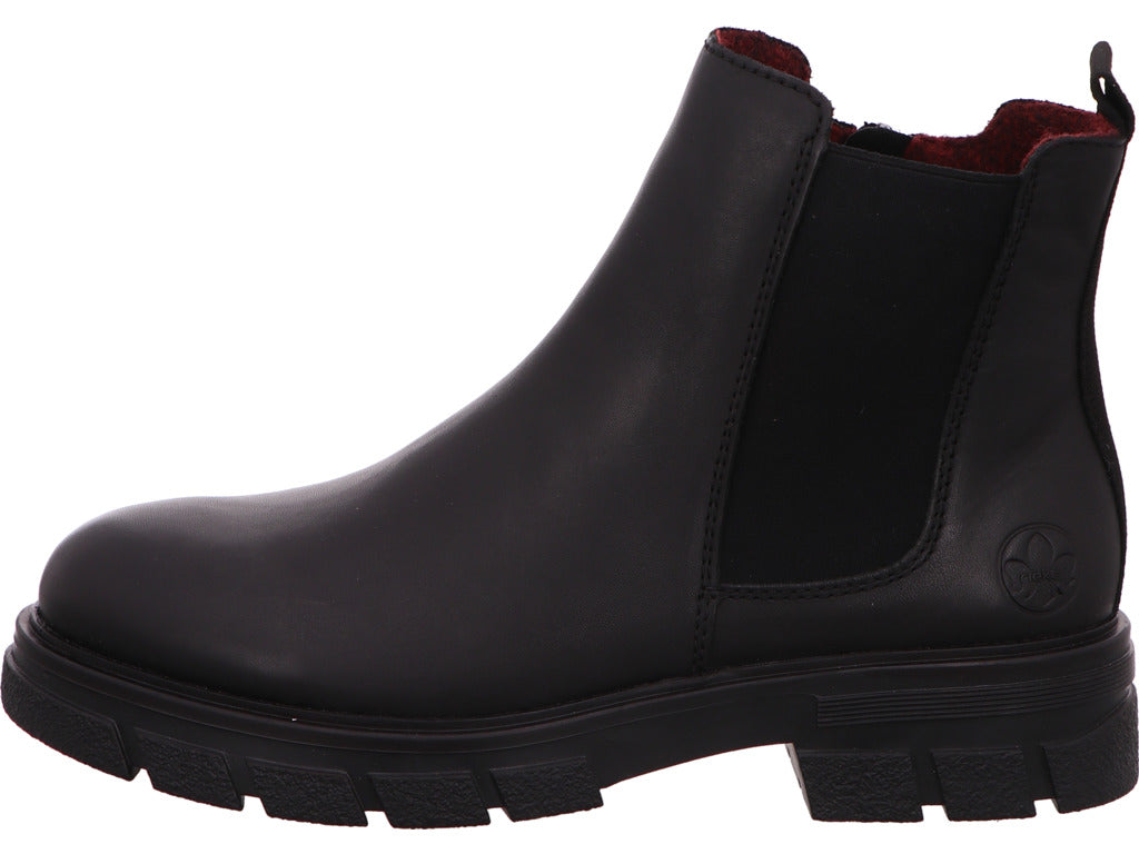Rieker Damen Stiefel  in schwarz