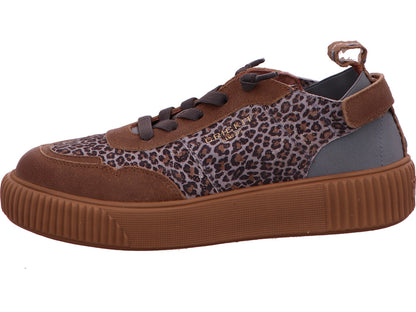 Crickit Damen Sneaker Maura in braun-bunt-kombiniert
