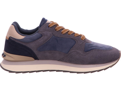HOFF damessneakers City Berlin Man in een blauw-multicolor combinatie