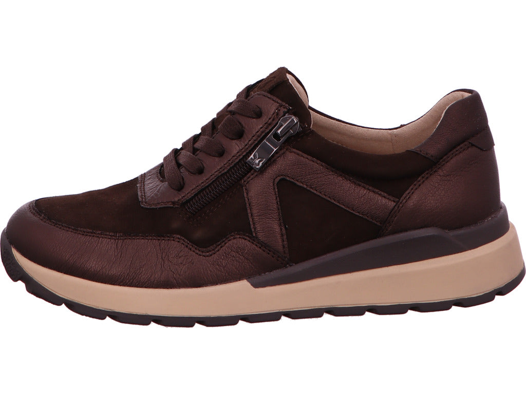 Caprice Damen Sneaker  in braun-bunt-kombiniert