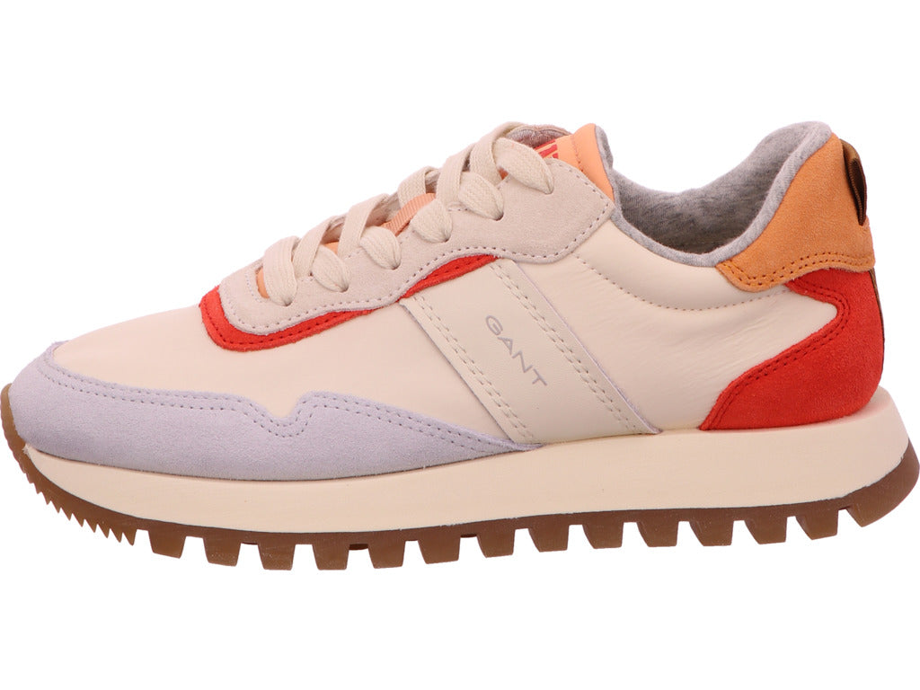 Gant damessneakers Caffay in een blauw-multicolor combinatie