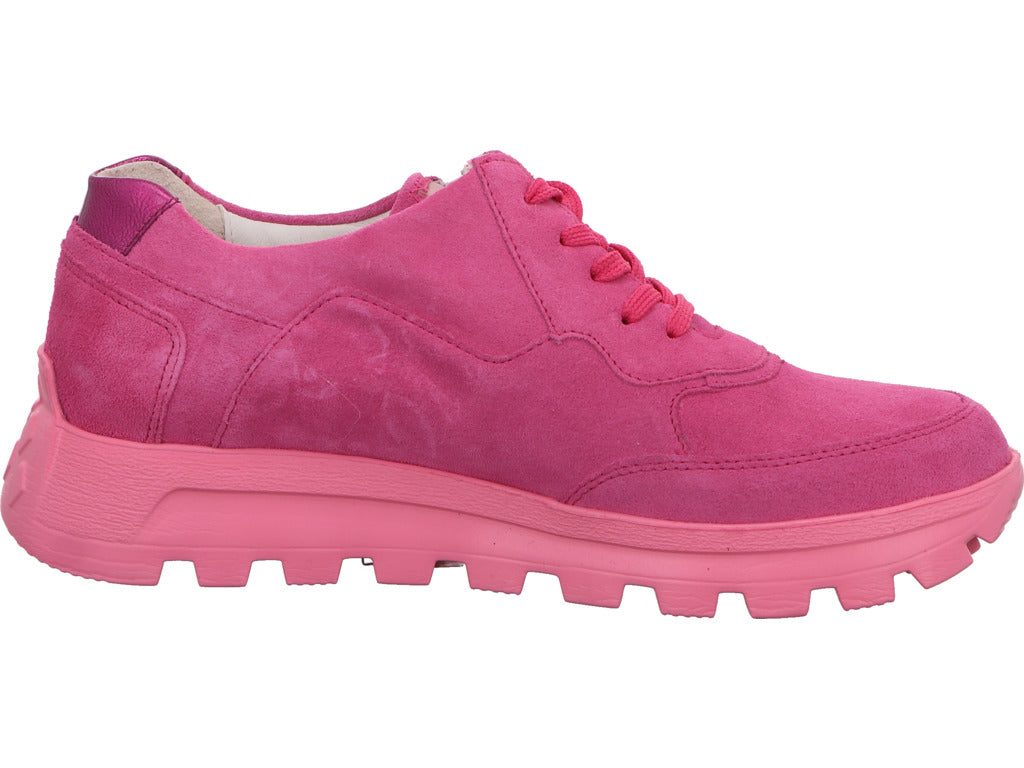 Waldläufer Damen Schnürschuh H-Ajala in pink