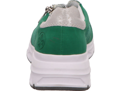 Rieker Damen Sneaker  in grün-bunt-kombiniert