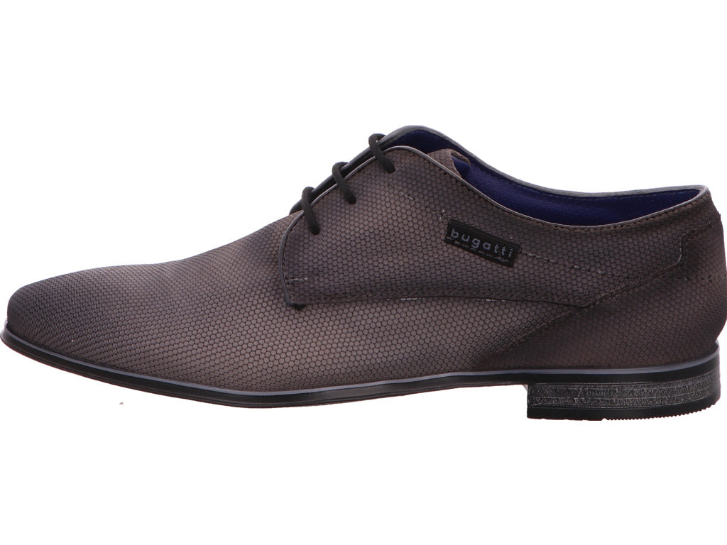 Bugatti Herren Schnürschuh Morino I in dunkelgrau