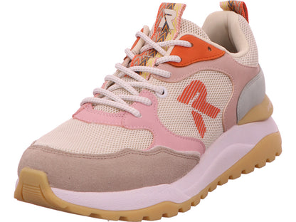 Rieker Damen Sneaker  in beige-bunt-kombiniert