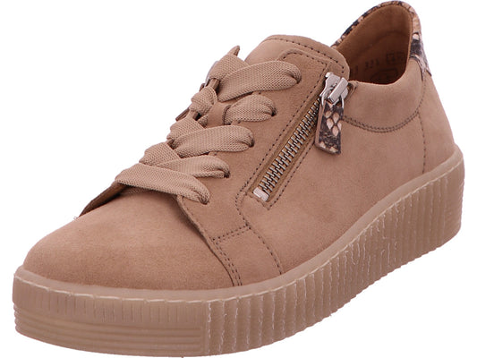 Gabor Damen Sneaker  in beige-bunt-kombiniert