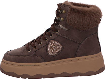 Blauer Shoes Damen Stiefel Maribel 02 in dunkelbraun