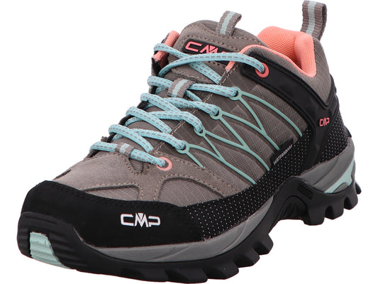 CMP Damen Wanderschuh Rigel Low in beige-bunt-kombiniert