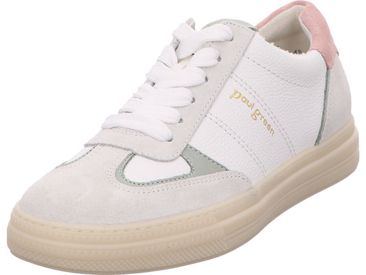 Paul Green Damen Sneaker  in weiß-bunt-kombiniert