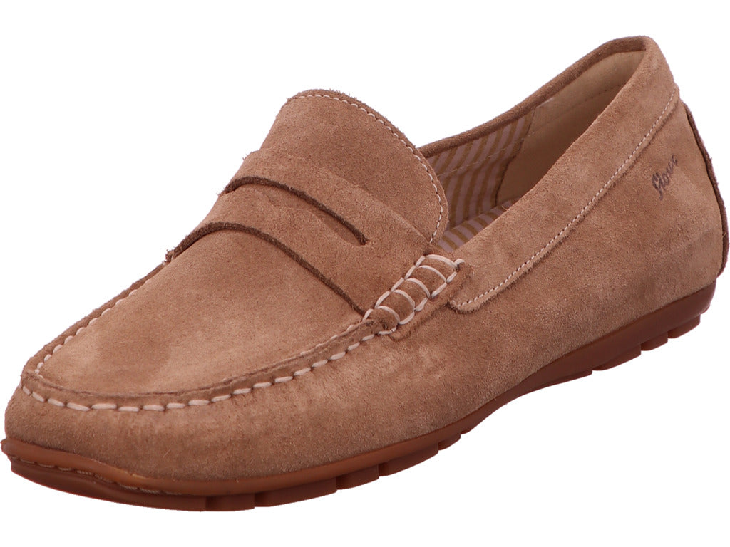 Sioux Damen Slipper Carmona-700 in beige