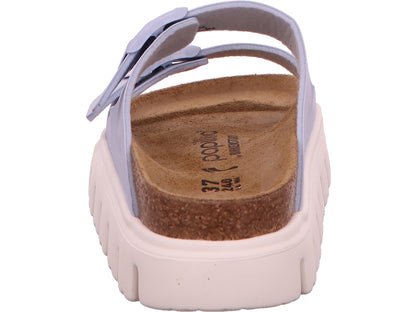 Birkenstock Damen Pantolette Arizona Pap Chunky in hellblau