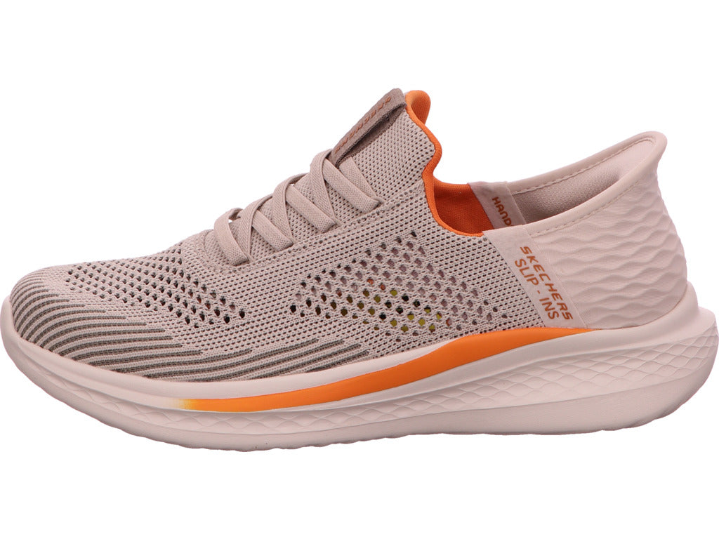 Skechers Herren Slipper Slade - Quinto in beige-bunt-kombiniert
