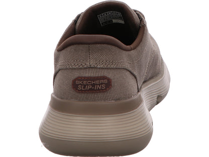 Skechers Herren Slipper Slip In - Garza - Clive in taupe