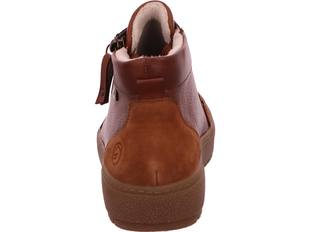 Remonte Damen Stiefel  in braun-kombiniert