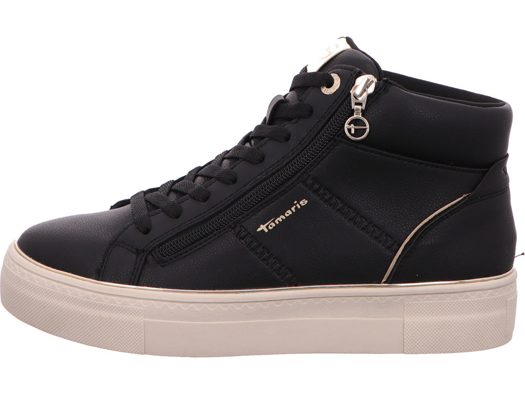 Tamaris Damen Stiefel  in schwarz