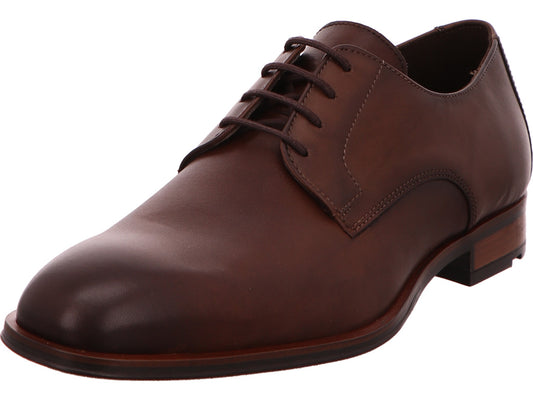 Lloyd herenschoen met veters, model Sabre, in donkerbruin.