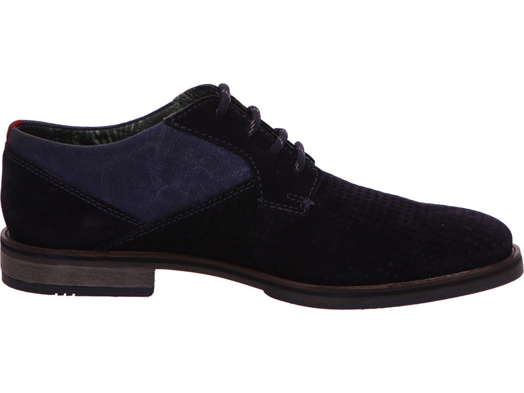 Bugatti Herren Halbschuh Morino I in dunkelblau