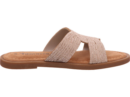 Tamaris Damen Pantolette  in silber