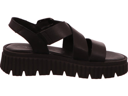 Tamaris Damen Sandalette  in schwarz