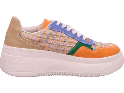 Rieker Damen Schnürschuh  in orange