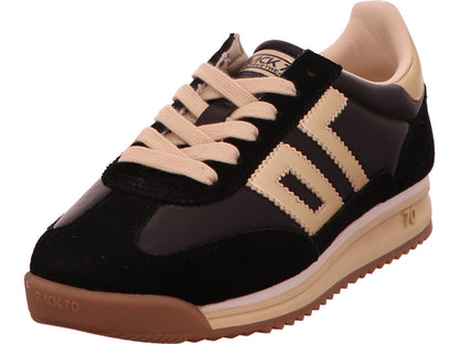 Back 70 Damen Sneaker Cloud in schwarz-bunt-kombiniert