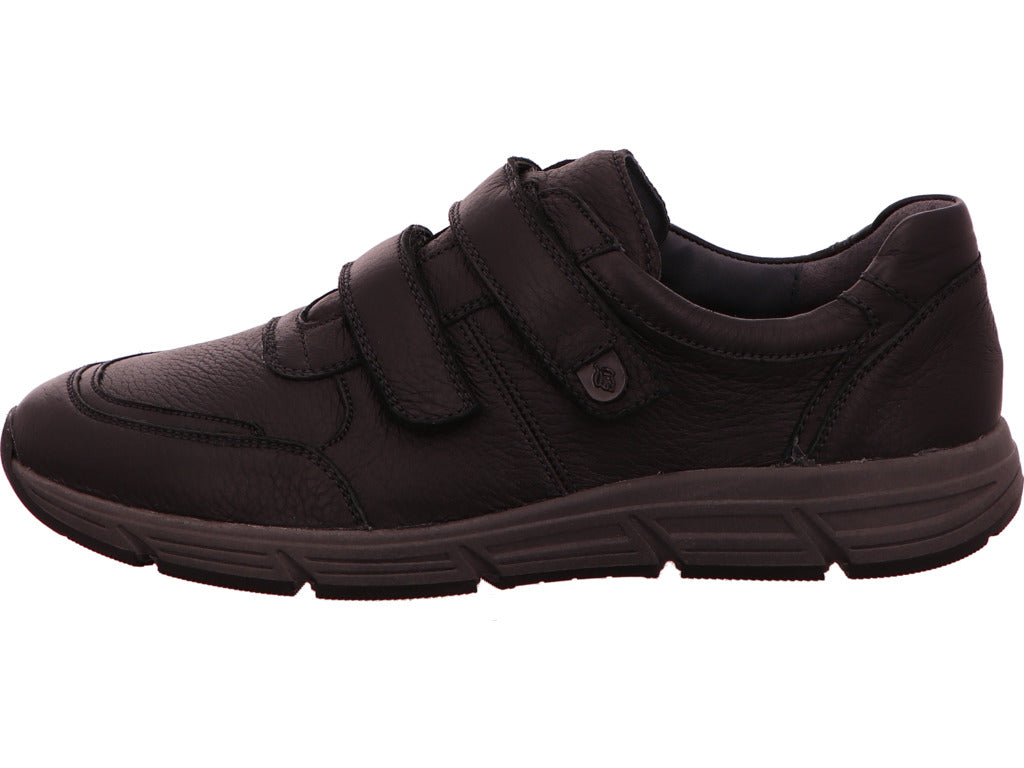 Waldläufer Herren Slipper Haslo in schwarz