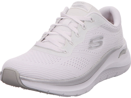 Skechers Arch Fit 2.0 - Glow The Distance damessneaker in wit