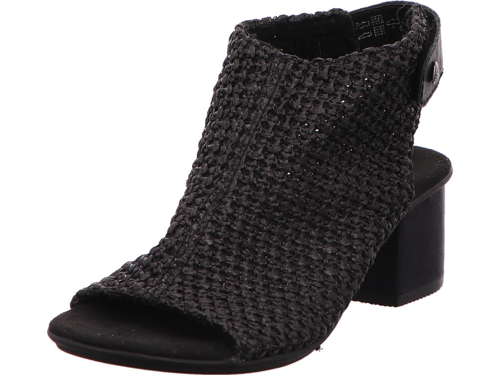 Rieker Damen Sandalette  in schwarz