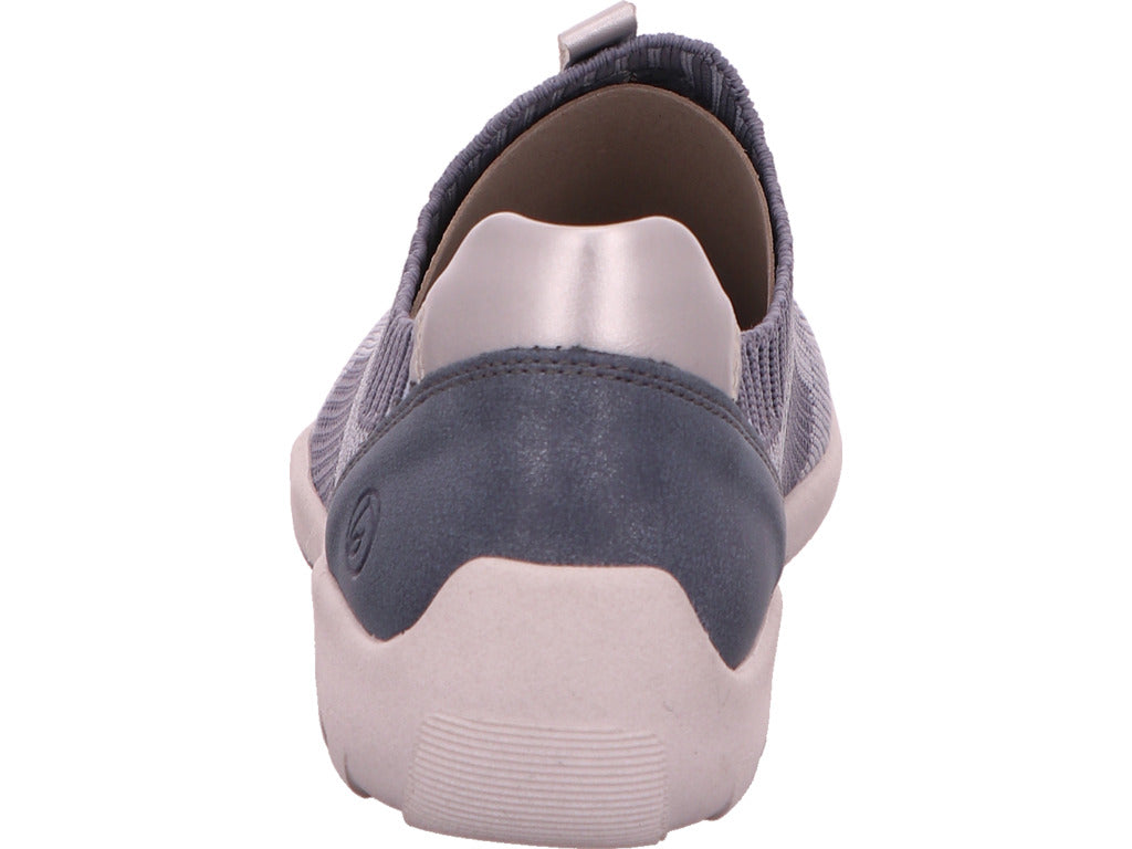 Remonte Damen Slipper  in blau-kombiniert