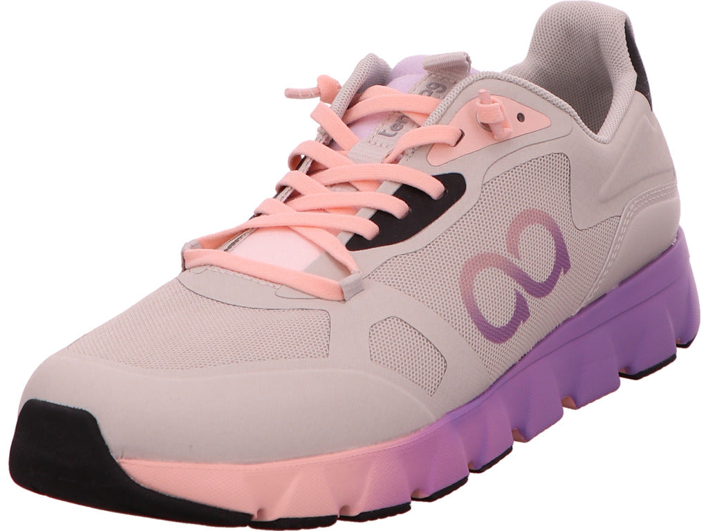 tenhaag Damen Sneaker  in beige-bunt-kombiniert