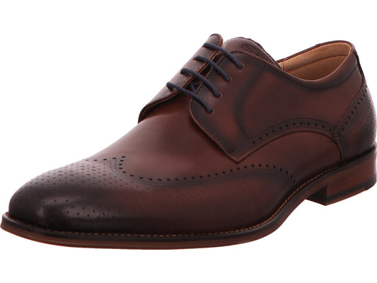 Digel Herren Schnürschuh  in braun-kombiniert