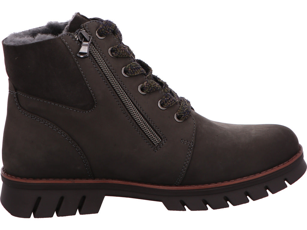 Waldläufer Damen Stiefel H-Xara in dunkelgrau
