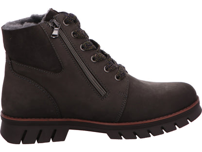 Waldläufer Damen Stiefel H-Xara in dunkelgrau