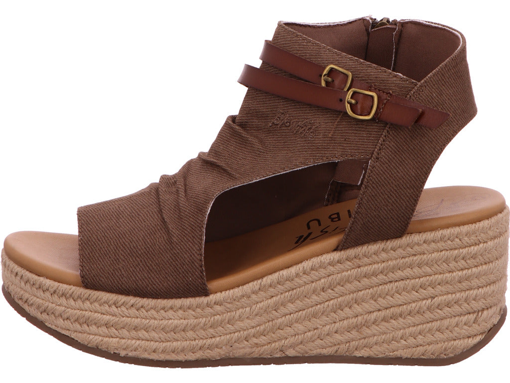 Blowfish Damen Sandalette Lacey-C-Rope in braun-kombiniert