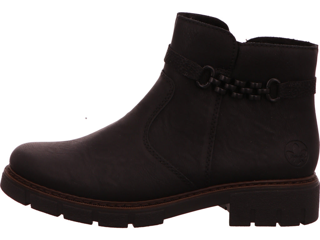 Rieker Damen Stiefel  in schwarz