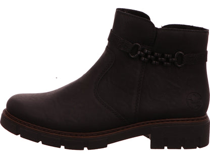 Rieker Damen Stiefel  in schwarz