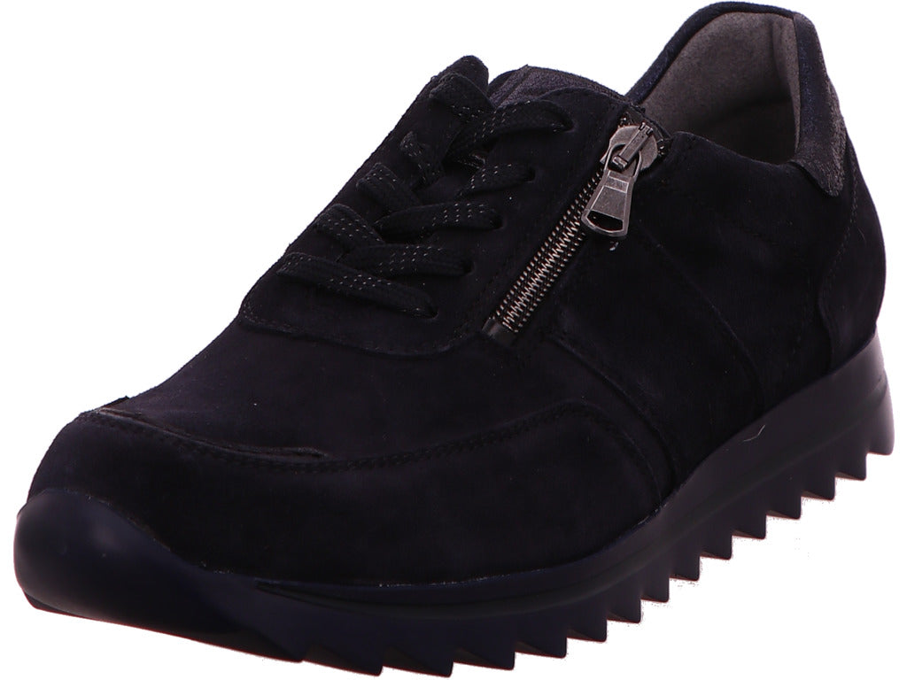 Waldläufer Damen Schnürschuh H-Halba in dunkelblau