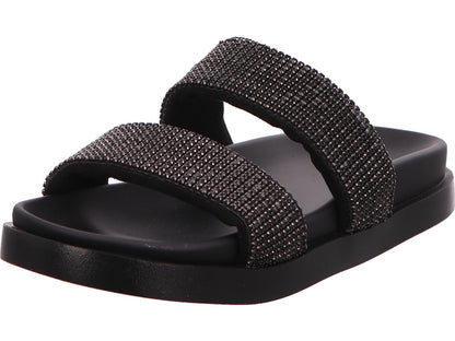 Rieker Damen Pantolette Revolution in schwarz