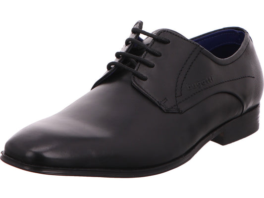 Bugatti Herren Schnürschuh  in schwarz