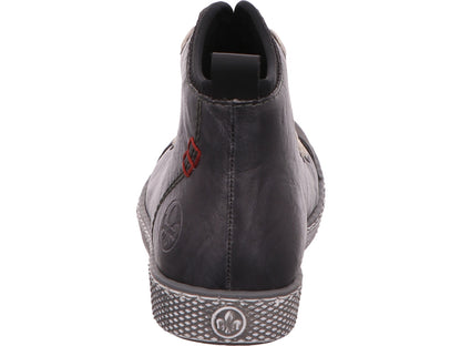 Rieker Damen Stiefel  in grau-bunt-kombiniert