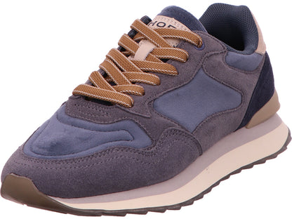 HOFF damessneakers City Berlin Man in een blauw-multicolor combinatie